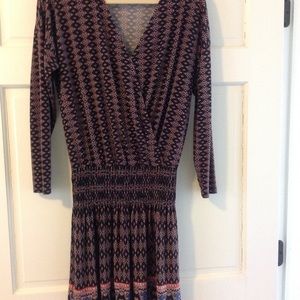 Boho style mini dress